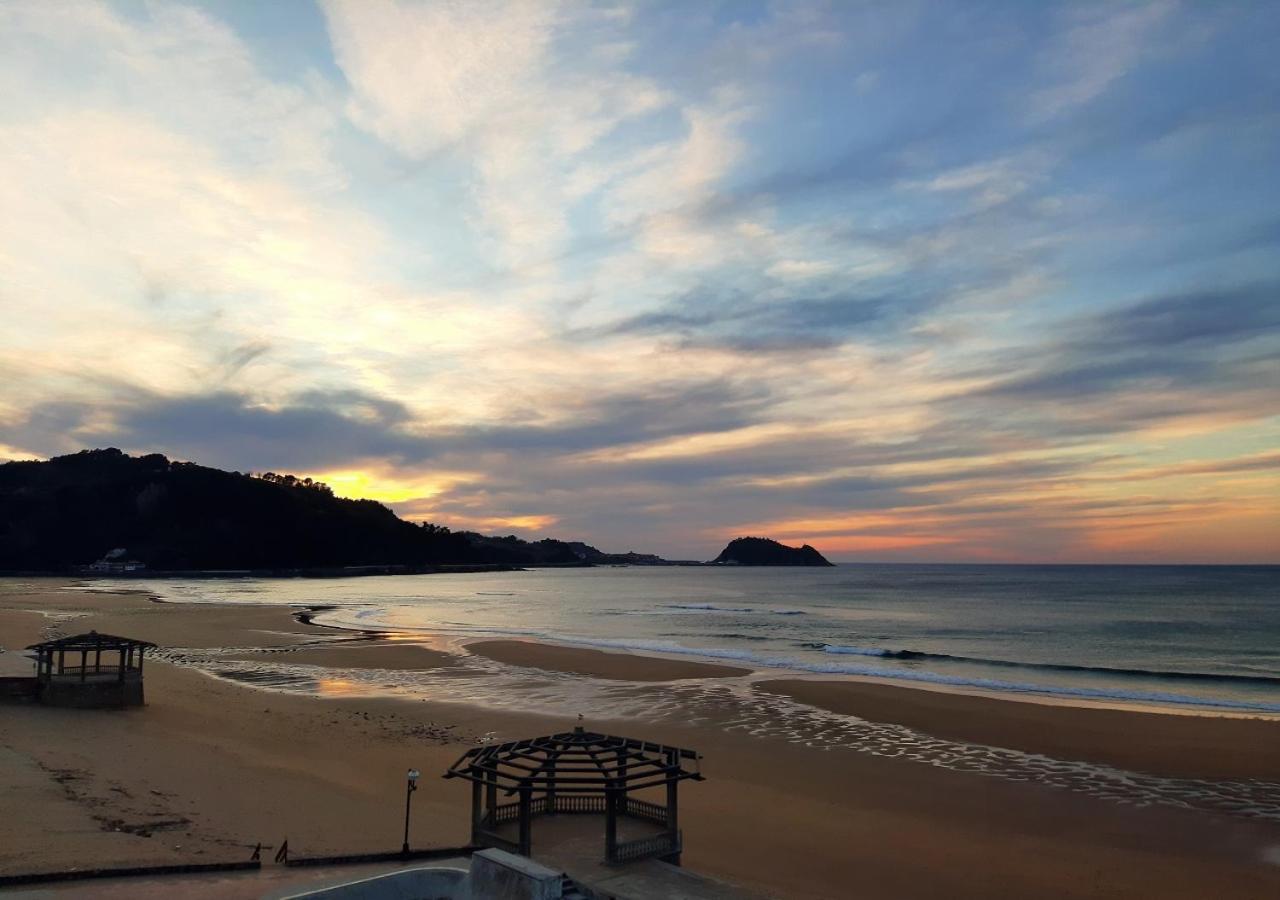 Zuberoa- Vistas, Terraza Y Parking Apartment Zarautz Exterior foto