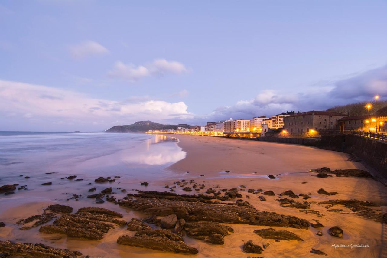 Zuberoa- Vistas, Terraza Y Parking Apartment Zarautz Exterior foto